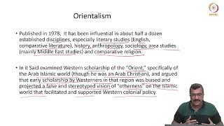 Orientalism and the Politics of Knowledge Production I [upl. by Sax]