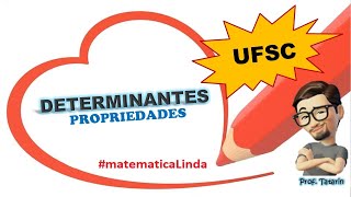 UFSC Se 𝐴–1 é a matriz inversa de 𝐴 então det5𝐴  125  Matemática Linda  Prof Tatarin [upl. by Ware913]