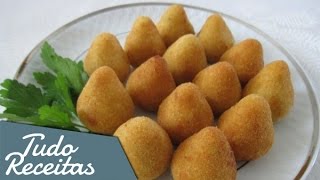 Coxinha de mandioca assada  fit e deliciosa [upl. by Clare]