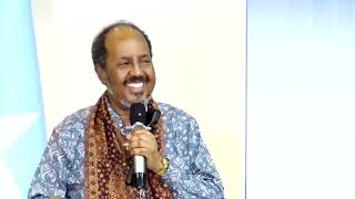 Madaxweyne Xasan sheikh muxuu ka yiri Tacsida madaxweyne Silanyo [upl. by Tonl313]