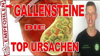 Gallensteine die TOP URSACHEN❗ Gallensteine entfernen ohne OP❗ Ernährung✅ Gesundheit✅ [upl. by Potts]