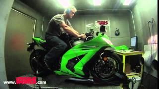 2011 Kawasaki ZX10R Dyno Run Performance Test [upl. by Derrick]