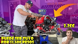 Potente motor de vocho 2200Cc FI aquí se arman los mejores motores VOLKS ON De Tocho Morocho [upl. by Tunk]