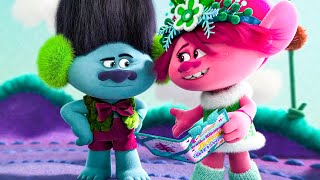 Trolls Holiday in Harmony Movie Clip  Secret Holiday Gift Swap Song 2021 [upl. by Laspisa539]