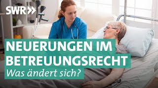 Vorsorgevollmacht und Patientenverfügung Das ist 2023 neu  Marktcheck SWR [upl. by Ahsinev995]