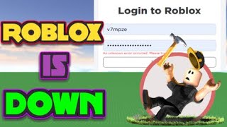 ROBLOX SHUT DOWN  EXPLAINATION LARGEST ROBLOX OUTAGE 2021 [upl. by Fiertz]