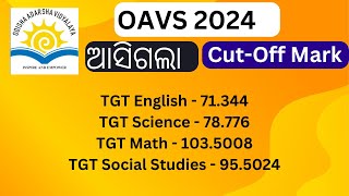 OAVS 2024 CutOff Mark [upl. by Anitsud521]