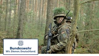 SERWAL 2016 Zugführer und Jägerzug üben Angriff im Wald  Bundeswehr [upl. by Frederick]