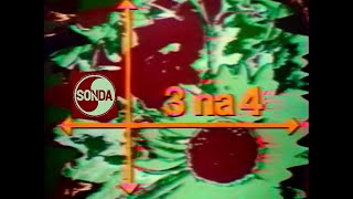 SONDA 3 na 4 135 📡TV satelitarna i przemysłowa 📺telewizja cyfrowa telegazeta 👍 Sonda Program TV [upl. by Suckram444]