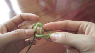 Learn to Knit Part 1 Casting On [upl. by Lockhart732]