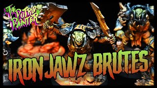 How to paint Ironjawz  Brutes [upl. by Kennard]