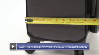 How To  Weight and Measurements of your luggage [upl. by Bilak276]