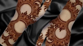 Attractive Back Hand Simple Arabic Mehndi Designs For Begginer ll New Easy Arabic Mehndi Designs [upl. by Hanad]