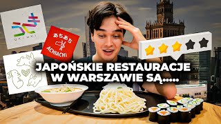 PRZEREKLAMOWANE JAPOĹSKIE RESTAURACJE W WARSZAWIE [upl. by Roath]