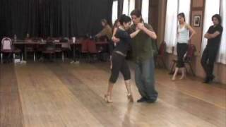 tango argentino class on volcada w boleo part 2 [upl. by Eatton]