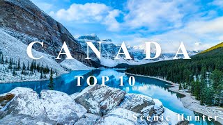 10 Best Places To Visit In Canada  Canada Travel Guide [upl. by Eseryt]