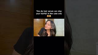 Diy hair serum haircaretips lowporosityhair hairgrowthremedies hairfall [upl. by Jaf466]