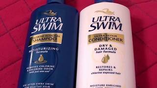 Ultraswim shampoo amp conditioner Product Review [upl. by Ainoloppa]