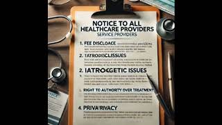 NOTICE TO ALL HEALTHCARE SERVICE PROVIDERS [upl. by Sundin795]