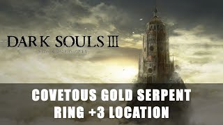 Dark Souls 3 The Ringed City  Covetous Gold Serpent Ring 3 Location [upl. by Ekenna]