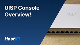 UISP Console Overview Adopting to HostiFi [upl. by Einned]