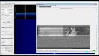 NOAA Satellite Attempt with RTL SDR RTL2832 SDR Sharp and WXtoImg [upl. by Court570]