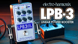 ElectroHarmonix LPB3 Linear Power Booster amp EQ EHX Demo by TOM BURDA [upl. by Yleen]