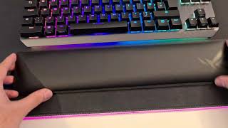 ASUS ROG Strix Scope TKL Deluxe Unboxing  Quick look at Aura sync [upl. by Nilla637]