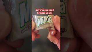 ASMR  Let’s Unwrapped Milkita Cappuccino Candy shorts satisfying [upl. by Ecneitap]