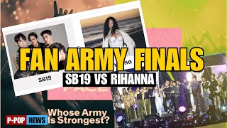 SB19 VS Rihanna Fan Army Finals  Kalakal dance challenge  Watsons Playlist Concert [upl. by Ykceb]