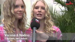 Verena amp Nadine im Radio Melody Kurzinterview nach dem IWS Auftritt 29 Juni 14 [upl. by Eniagrom584]