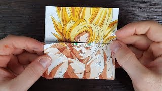 TUTORIAL Goku Transformations 2  Endless card [upl. by Artimed]