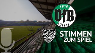 Stimmen zum Spiel  FC Teutonia 05 Ottensen vs VfB Lübeck  Saison 202122 [upl. by Ellirehs]