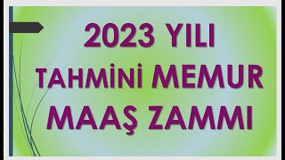 2023 yılı memur ve emekli zamlı maaşları zamlı maaşlar nasıl hesaplanıyor polis öğretmen maaşı [upl. by Kristin679]