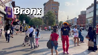 New York City 4k Walking Tour  South Bronx NYC [upl. by Natlus]