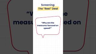 Screening The Reel Deal  Timed Screening Subtests [upl. by Cece]