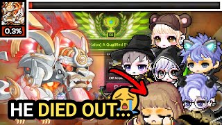 BISHOP DIES OUT at 03 in Extreme Kalos  MapleStory Weekly Clips 4 [upl. by Croner]