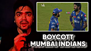 BOYCOTT MUMBAI INDIANS  HARDIK PANDYA  ROHIT SHARMA [upl. by Lucas]