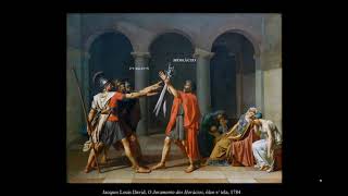 Pintura Neoclássica Parte I Jacques Louis David [upl. by Anerehs]