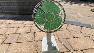 A Late 1960s Pifco Spinair 8” Desk Fan [upl. by Malliw]