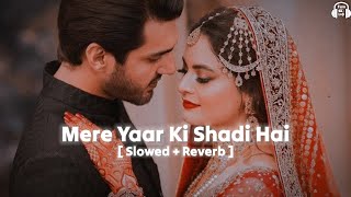 Mere Yaar Ki Shaadi Hai  Slowed  Reverb  Udit Narayan  Sonu Nigam  Wedding Special Song [upl. by Sanburn]