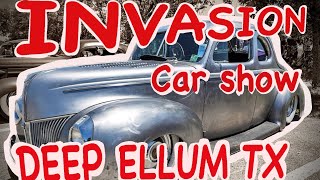 Deep Ellum Texas invasion car show strong language [upl. by Clova]