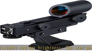 Talcope Brightness Red Dot Finderscope Star Pointer Viewfinder Astronomical Telescope Accessories [upl. by Naejamron657]