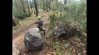 Reefton Pub  Spur Dirtbike Run Yarra Ranges [upl. by Zippora43]