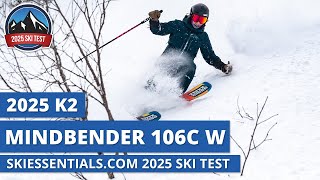 2025 K2 Mindbender 106 C W  SkiEssentialscom Ski Test Review [upl. by Mistrot552]