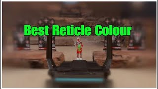 Best Reticle colour Apex Legends [upl. by Nosiram]