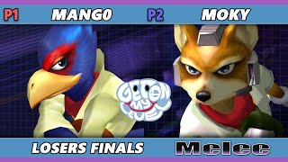 GOML 2023 Losers Finals  Mango Falco Vs Moky Fox Smash Melee  SSBM [upl. by Bayard]