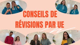 Conseils de révisions par UE PASS [upl. by Ffoeg]