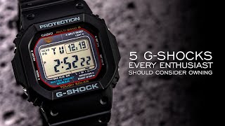 5 GShocks Every Enthusiast Should Consider [upl. by Mudenihc212]