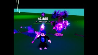 Sorcerer Fighting Simulator Roblox  How to beat boss  Plasma [upl. by Nnaynaffit]